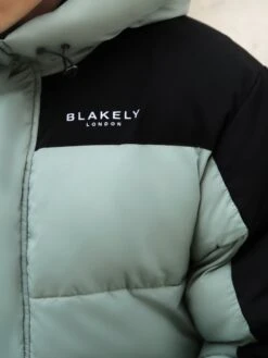 Tampa Puffer Coat - Sage Green -Blakely 2554SageGreen 04D