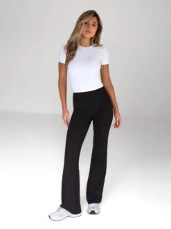 Alessia Cropped T-Shirt - White -Blakely 2573 2White 07D