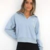 Initial V-Neck Jumper - Light Blue -Blakely 2578LBLUE a3454578 9369 4bee ad79 c24eeb6fc8ed