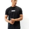 Kobe Italic Relaxed T-Shirt - Black -Blakely 2619BIBLACKLEADD