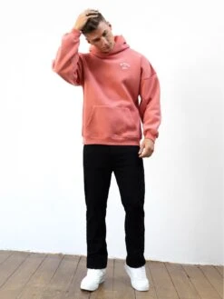 NYC Relaxed Hoodie - Coral -Blakely 2620TCORAL01D