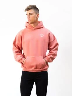 NYC Relaxed Hoodie - Coral -Blakely 2620TCORAL02D