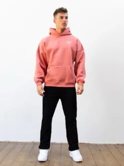 NYC Relaxed Hoodie - Coral -Blakely 2620TCORAL04D