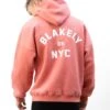 NYC Relaxed Hoodie - Coral -Blakely 2620TCORAL06LEADD
