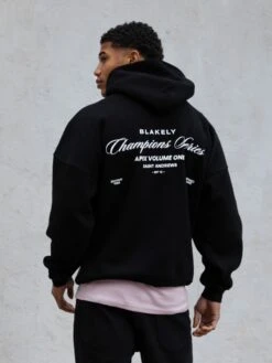 Champions Relaxed Hoodie - Black