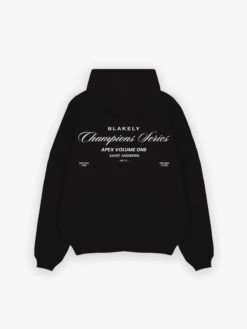 Champions Relaxed Hoodie - Black -Blakely 2621TBLACK03D