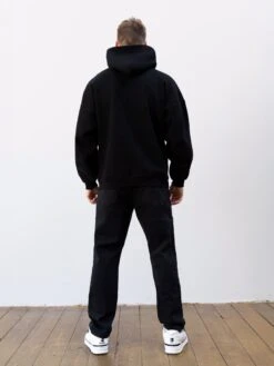 Legacy Relaxed Hoodie - Black -Blakely 2623MBLACK02D