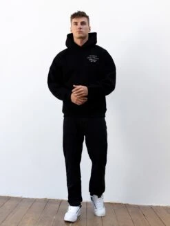 Legacy Relaxed Hoodie - Black -Blakely 2623MBLACK04D