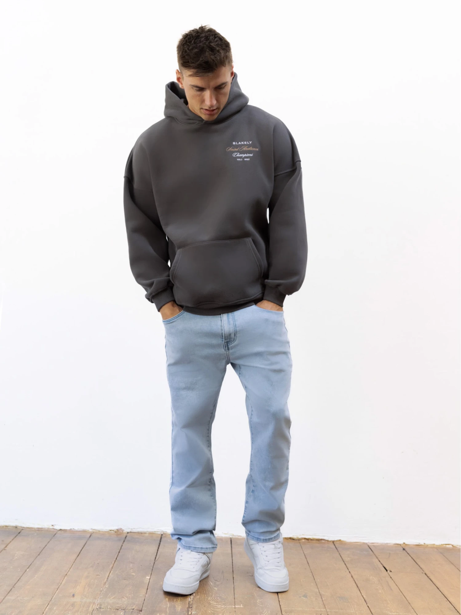 Legacy Relaxed Hoodie - Charcoal 5 Legacy Relaxed Hoodie - Charcoal - Image 3