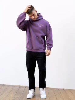 Legacy Relaxed Hoodie - Mid Purple -Blakely 2623MPURPLE 04D