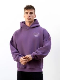Legacy Relaxed Hoodie - Mid Purple -Blakely 2623MPURPLE 06LEADD