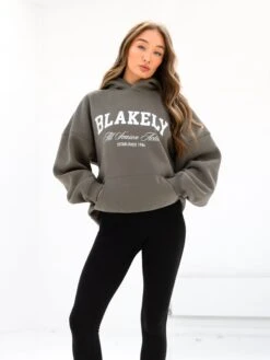 Melrose Oversized Hoodie - Safari Green -Blakely 2630ASAFARI04D