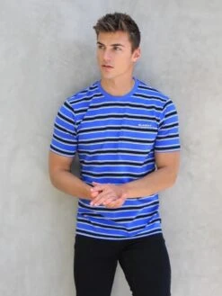 Alban Relaxed T-Shirt - Blue -Blakely 2635Blue 04LEADD