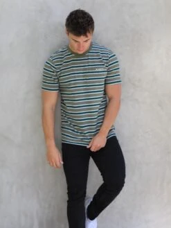 Alban Relaxed T-Shirt - Green -Blakely 2635Green 02D