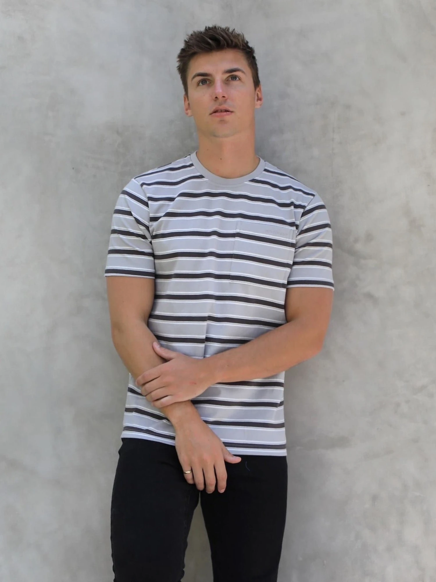 Alban Relaxed T-Shirt - Grey 5 Alban Relaxed T-Shirt - Grey - Image 3