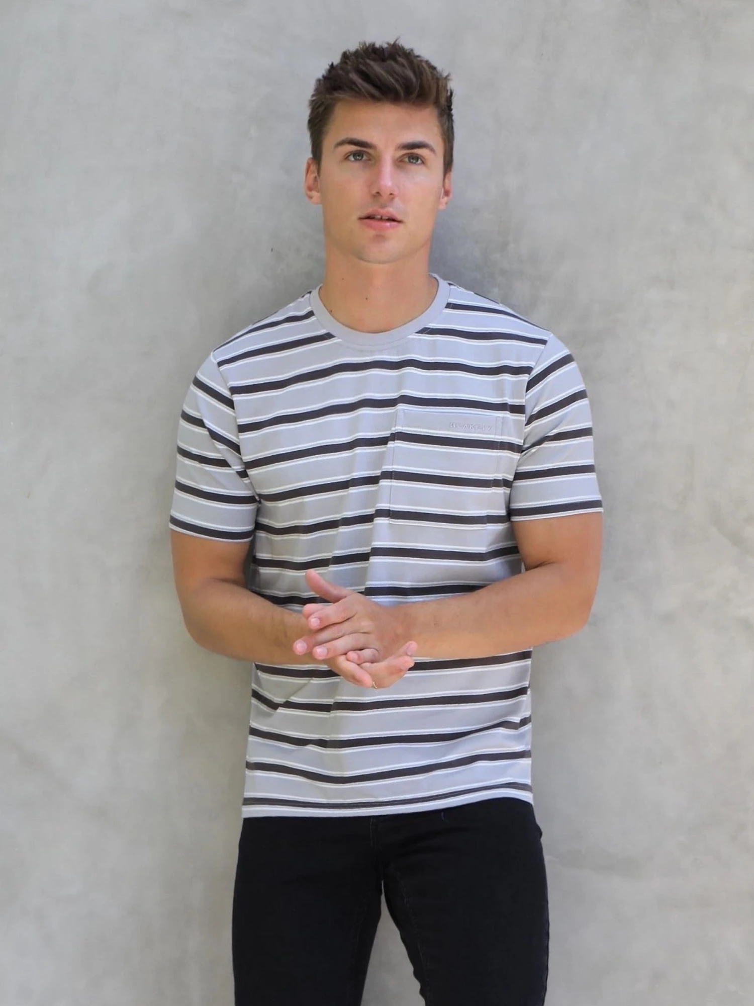 Alban Relaxed T-Shirt - Grey 3 Alban Relaxed T-Shirt - Grey