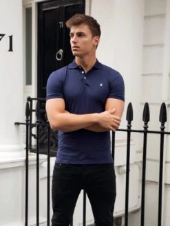 Ryton Soft Polo - Navy -Blakely 2639Navy 03D