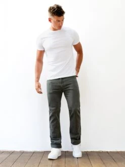 Vol.13 Straight Jeans - Khaki -Blakely 26449Khaki4