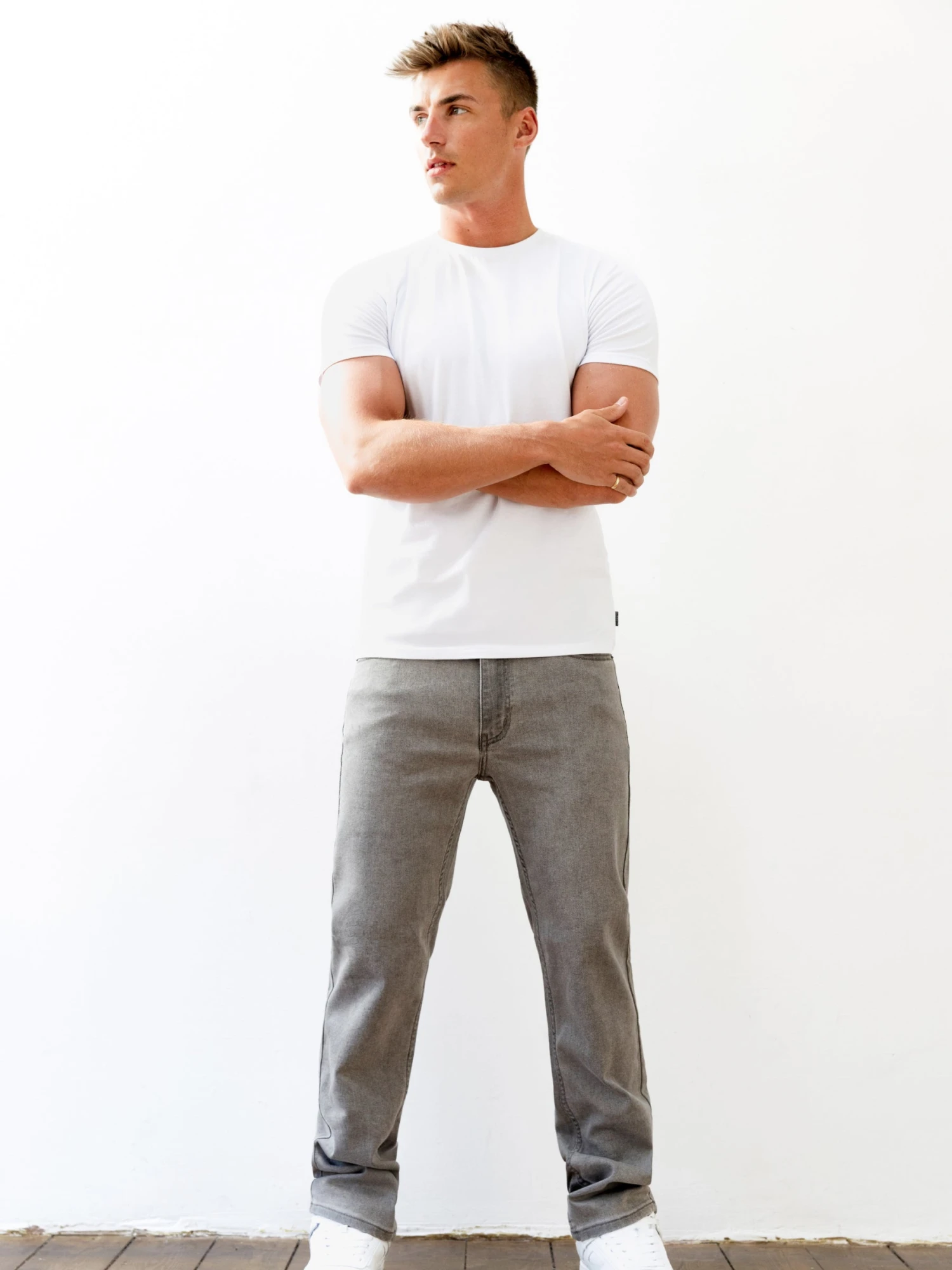 Vol.13 Straight Jeans - Grey 8 Vol.13 Straight Jeans - Grey - Image 6