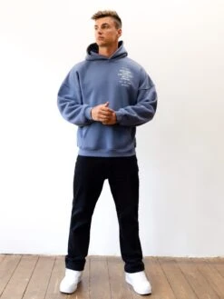 Apex 610 Relaxed Hoodie - Dusty Blue 10 Apex 610 Relaxed Hoodie - Dusty Blue -Blakely 2670BLUE01D