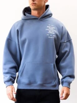Apex 610 Relaxed Hoodie - Dusty Blue 13 Apex 610 Relaxed Hoodie - Dusty Blue -Blakely 2670BLUE03D