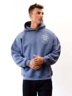 Apex 610 Relaxed Hoodie - Dusty Blue 12 Apex 610 Relaxed Hoodie - Dusty Blue -Blakely 2670BLUE05D
