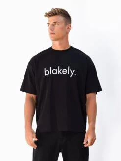 Logo Unfitted T-Shirt - Black 8 Logo Unfitted T-Shirt - Black -Blakely 2670IMBLACKleadnewD