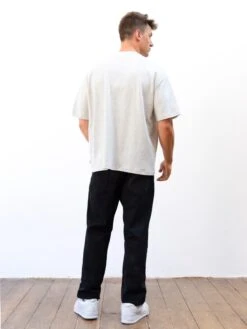 Logo Unfitted T-Shirt - Marl White -Blakely 2670IMMARLWHITED 1