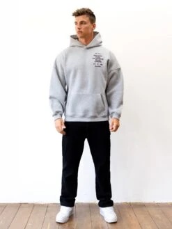 Apex 610 Relaxed Hoodie - Marl Grey -Blakely 2670MARLGREY05D