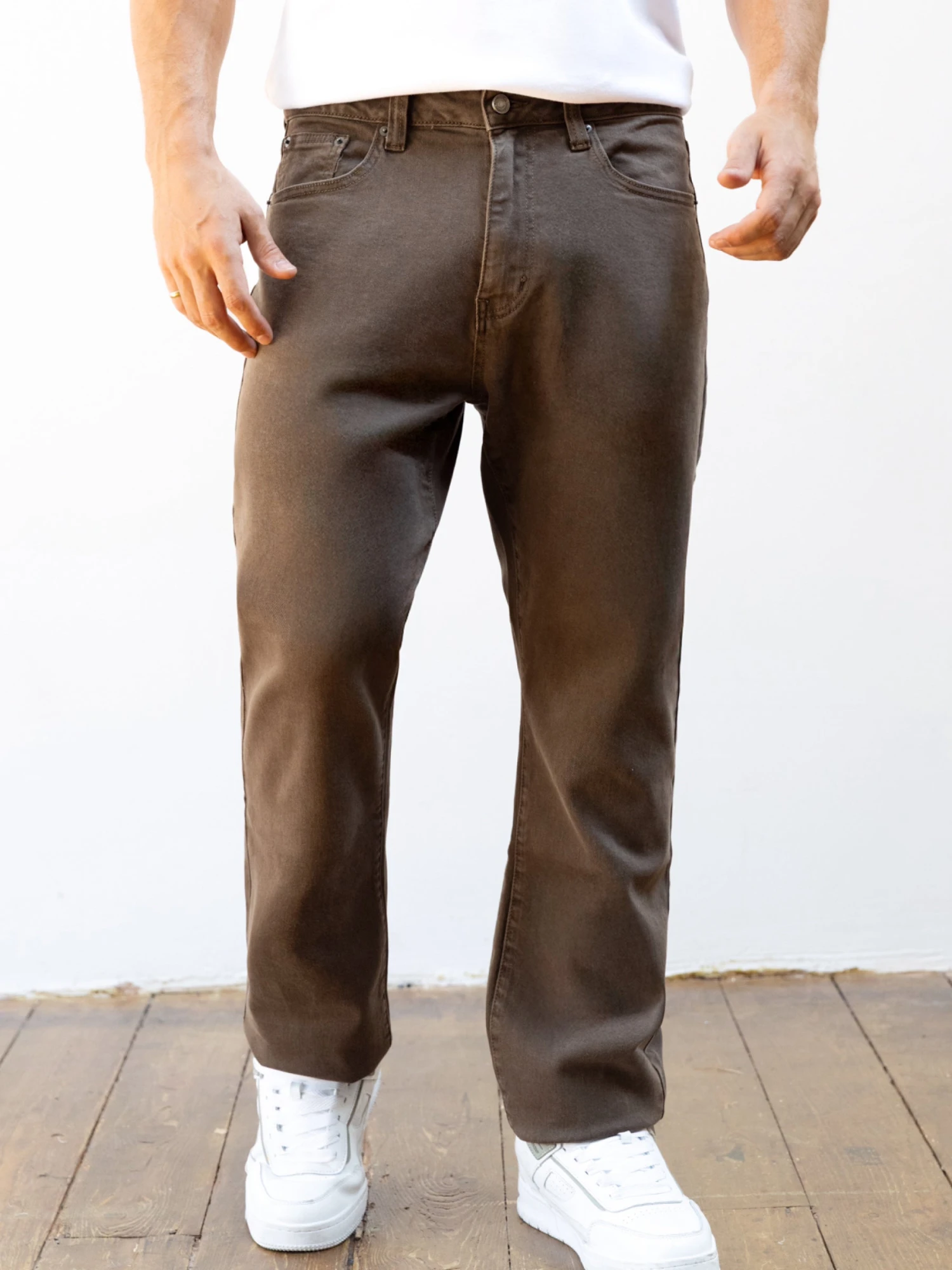 Vol.15 Loose Fitting Jeans - Brown 3 Vol.15 Loose Fitting Jeans - Brown