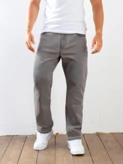 Vol.15 Loose Fitting Jeans - Grey -Blakely 2675 1grey02D