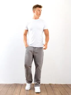 Vol.15 Loose Fitting Jeans - Grey -Blakely 2675 1grey03D