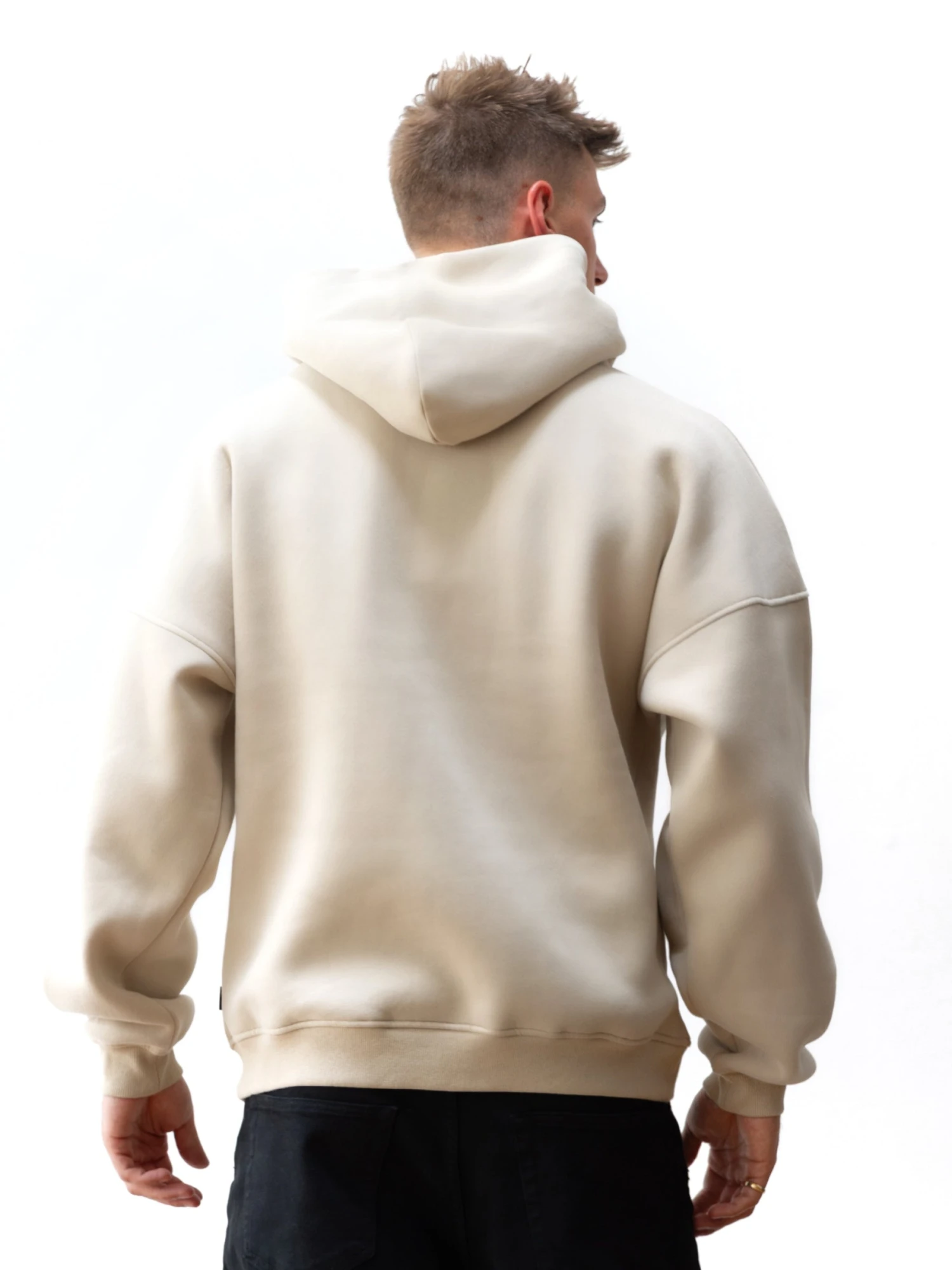 Mercer Relaxed Hoodie - Dune 5 Mercer Relaxed Hoodie - Dune - Image 3