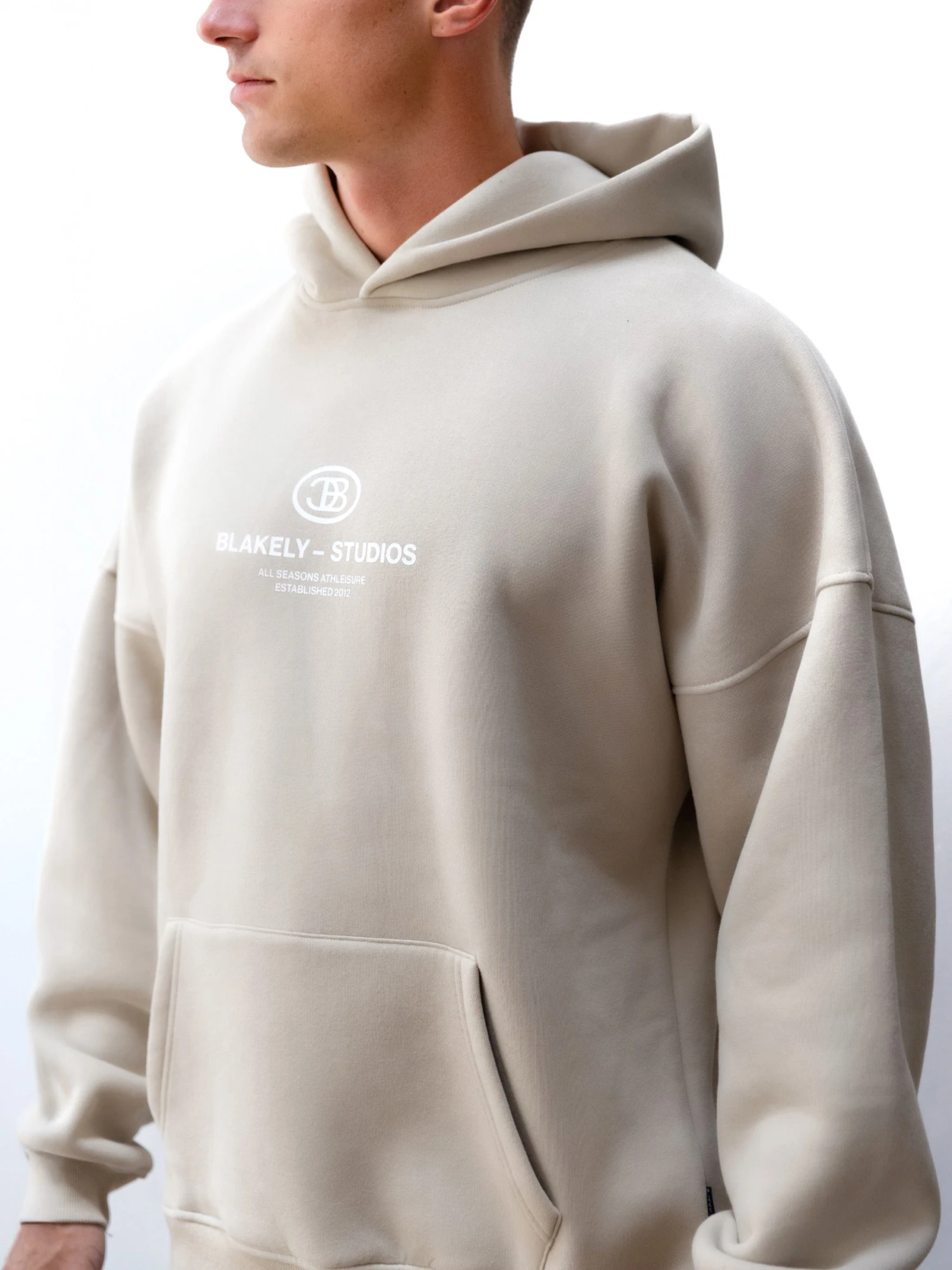 Mercer Relaxed Hoodie - Dune 4 Mercer Relaxed Hoodie - Dune - Image 2