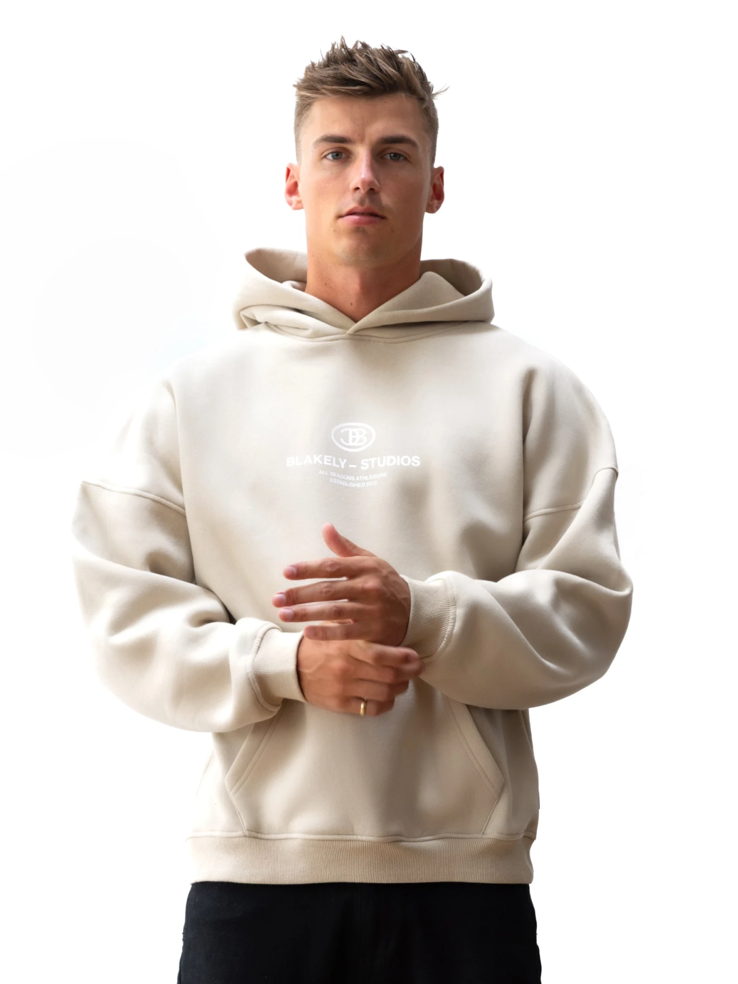 Mercer Relaxed Hoodie - Dune 3 Mercer Relaxed Hoodie - Dune