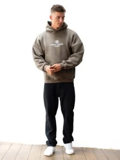 Mercer Relaxed Hoodie - Khaki Brown -Blakely 2682KHAKI05D