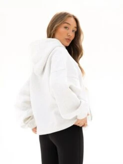 Madison Oversized Hoodie - Marl White -Blakely 2682MARLWHITE01D