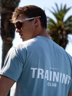 Relaxed Training T-Shirt - Light Blue -Blakely 2686TBlue 07D
