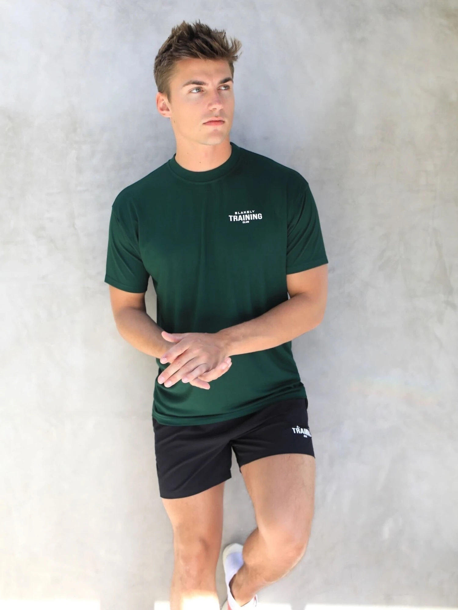 Relaxed Training T-Shirt - Dark Green 4 Relaxed Training T-Shirt - Dark Green - Image 2