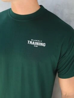 Relaxed Training T-Shirt - Dark Green 10 Relaxed Training T-Shirt - Dark Green -Blakely 2686TGreen 03D