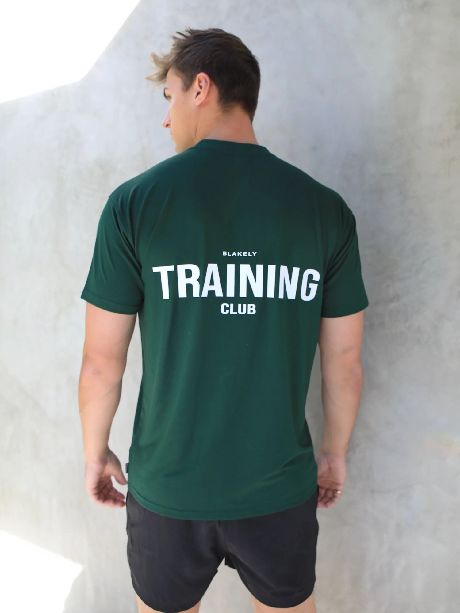 Relaxed Training T-Shirt - Dark Green 3 Relaxed Training T-Shirt - Dark Green
