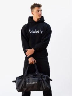 Logo Relaxed Hoodie - Black -Blakely 2693IMBLACKD