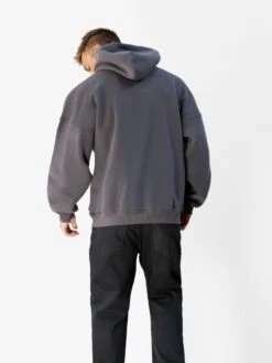 Logo Relaxed Hoodie - Charcoal -Blakely 2693IMCHARCOALD 4