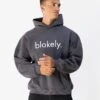Logo Relaxed Hoodie - Charcoal