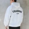 Training Club Relaxed Hoodie - Marl White