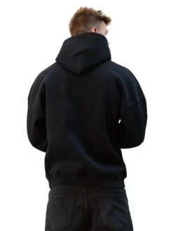 Sami Relaxed Hoodie - Black -Blakely 2694IMBLACKD 3