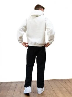 Sami Relaxed Hoodie - Marl White -Blakely 2694IMMARLWHITED 1