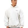 Sami Relaxed Hoodie - Marl White