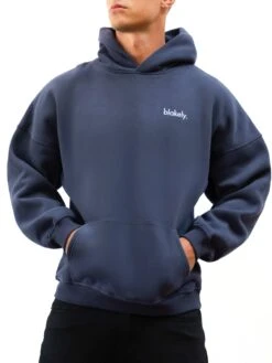 Sami Relaxed Hoodie - True Navy -Blakely 2694IMTRUENAVYD 2