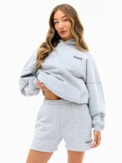 Sami Oversized Hoodie - Marl Grey -Blakely 2694IWMARLGREYD 2